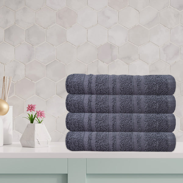 Luxury 100% Cotton Supreme Bath Towel - Dark Grey (20" x 40")