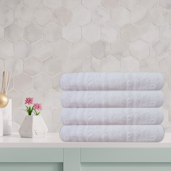 Luxury 100% Cotton Supreme Bath Towel - White (20" x 40")