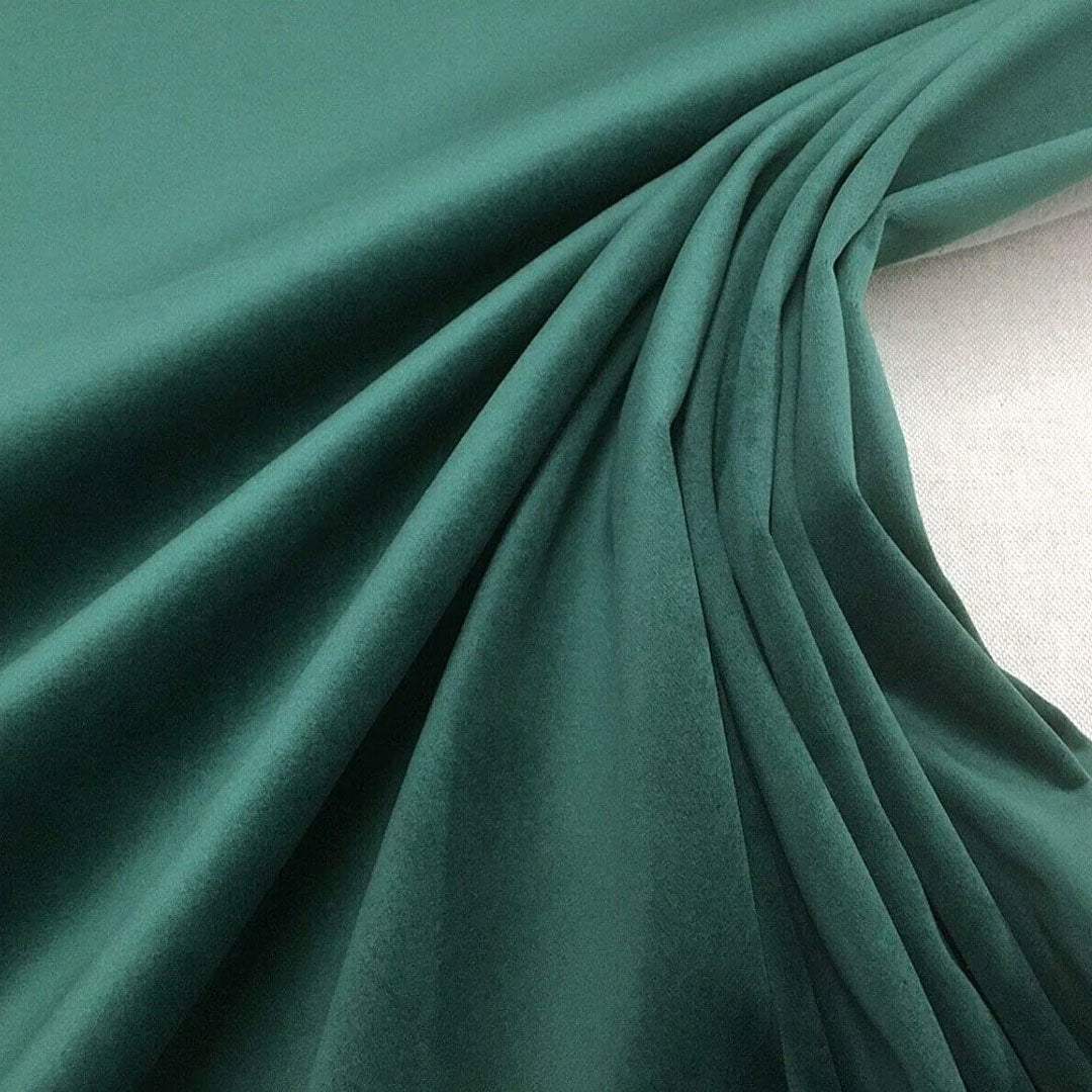 Pair of Laser Cutwork Versace Velvet Curtains White on Green With Tie Belts