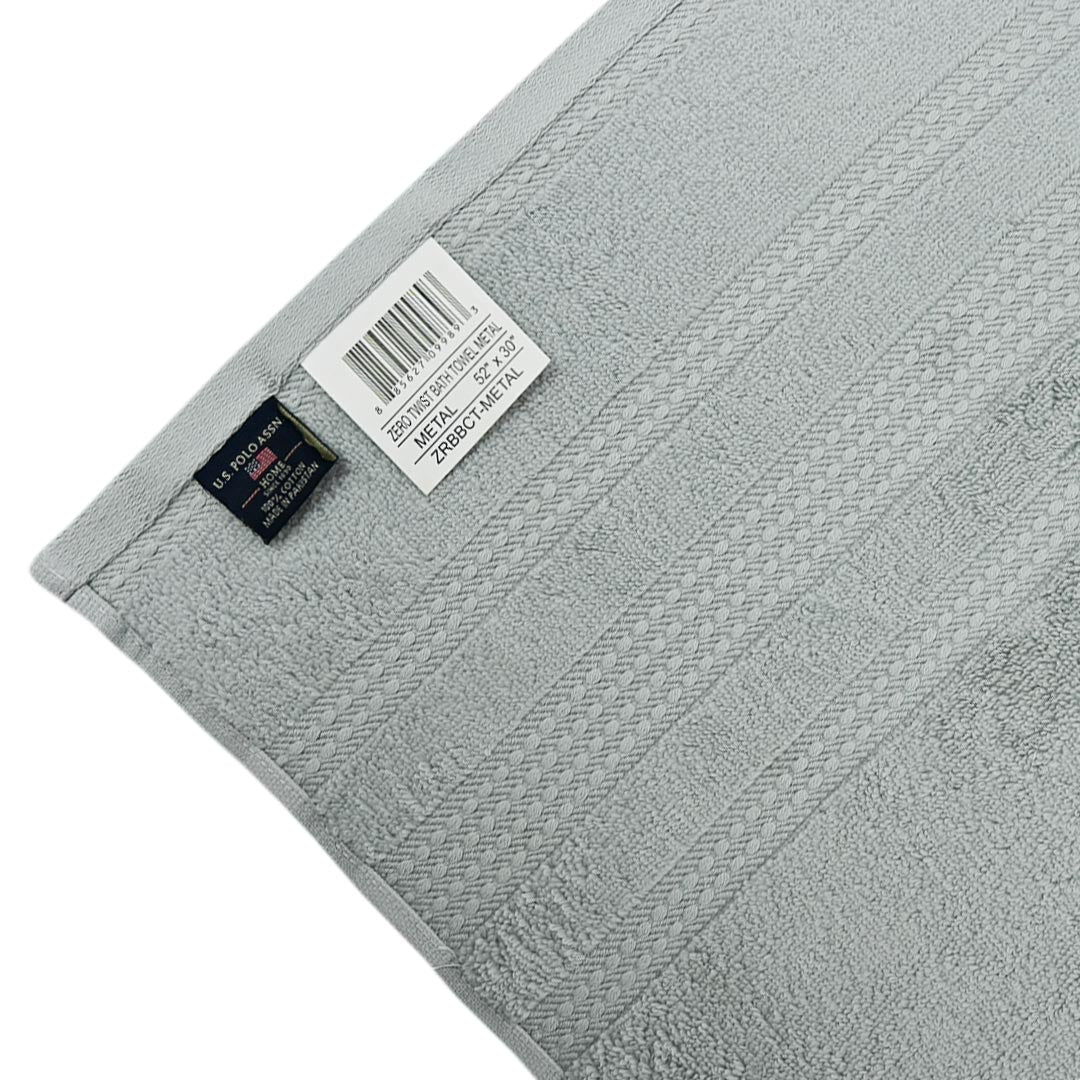 Luxury 100% Cotton Supreme Bath Towel - Slate (27" x 54")