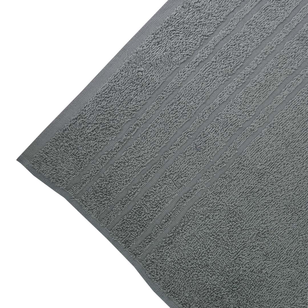 Luxury 100% Cotton Supreme Bath Towel - Grey (20" x 40")