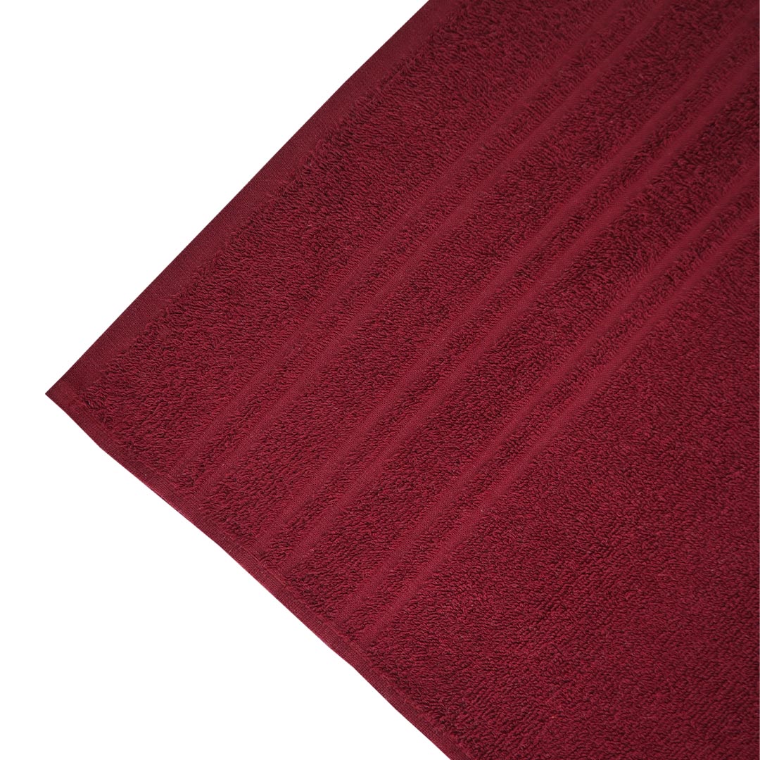 Luxury 100% Cotton Supreme Bath Towel - Maroon (20" x 40")