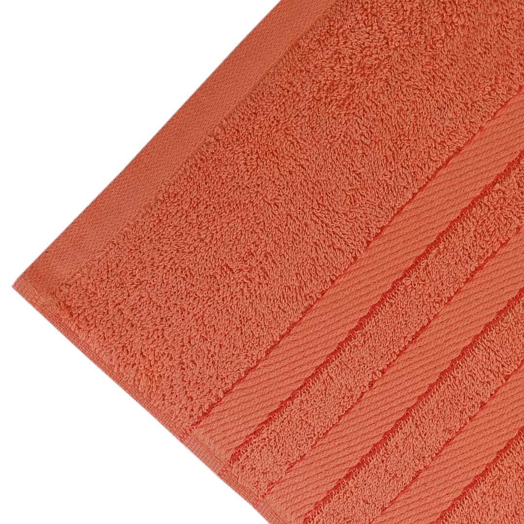 Luxury 100% Cotton Supreme Bath Towel - Peach (20" x 40")