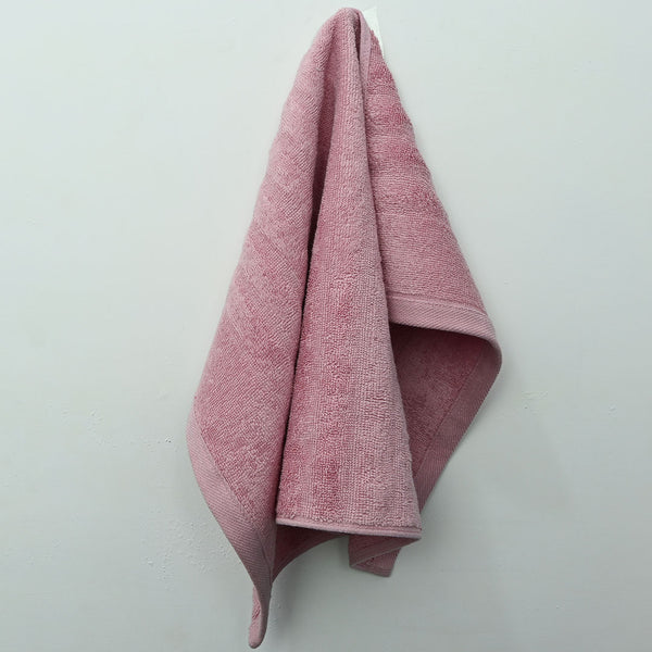 Luxury 100% Cotton Supreme Hand Towel - Pink (12" x 20")