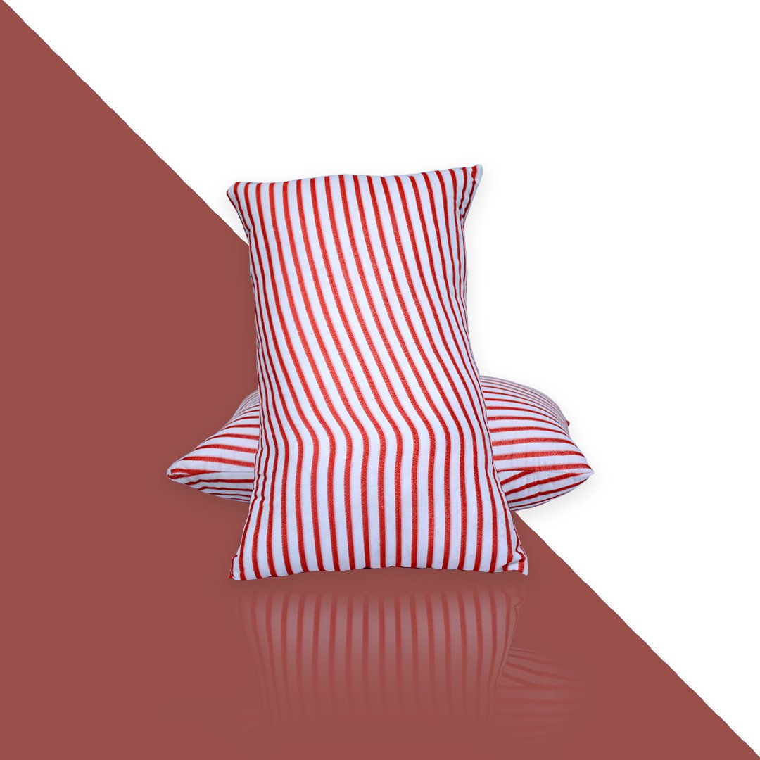 Terry Towels Waterproof Pillow Protector Set of 2 Pillow Case (Red) 19″x29″