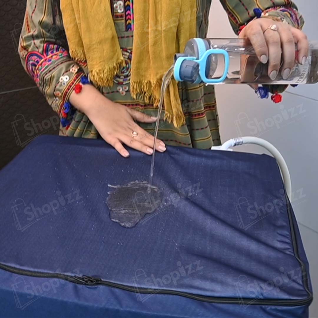 Washing Machine Cover : Waterproof , Dustproof, Heatproof & Scratchproof - Blue Color- Top Laod