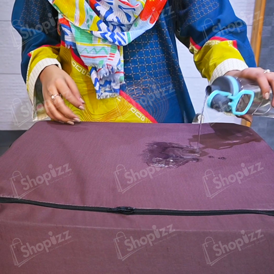Washing Machine Cover : Waterproof , Dustproof, Heatproof & Scratchproof - Brown Color- Top Laod