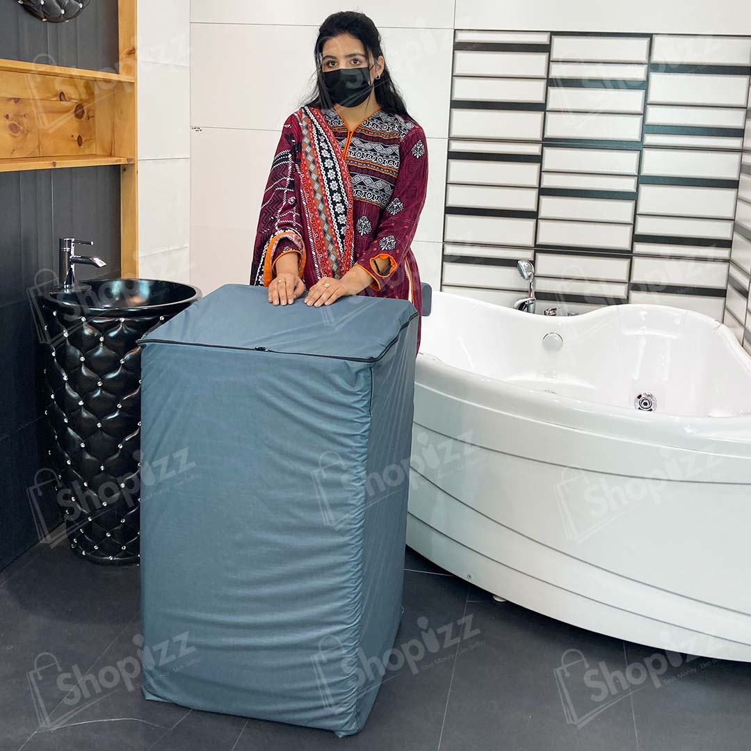 Waterproof, Dust Proof, Heat Proof, Rust Proof Parachute Washing Machine Cover