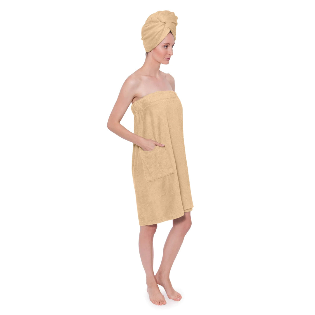 Texere Women's Terry Cloth Body Wrap - Skin