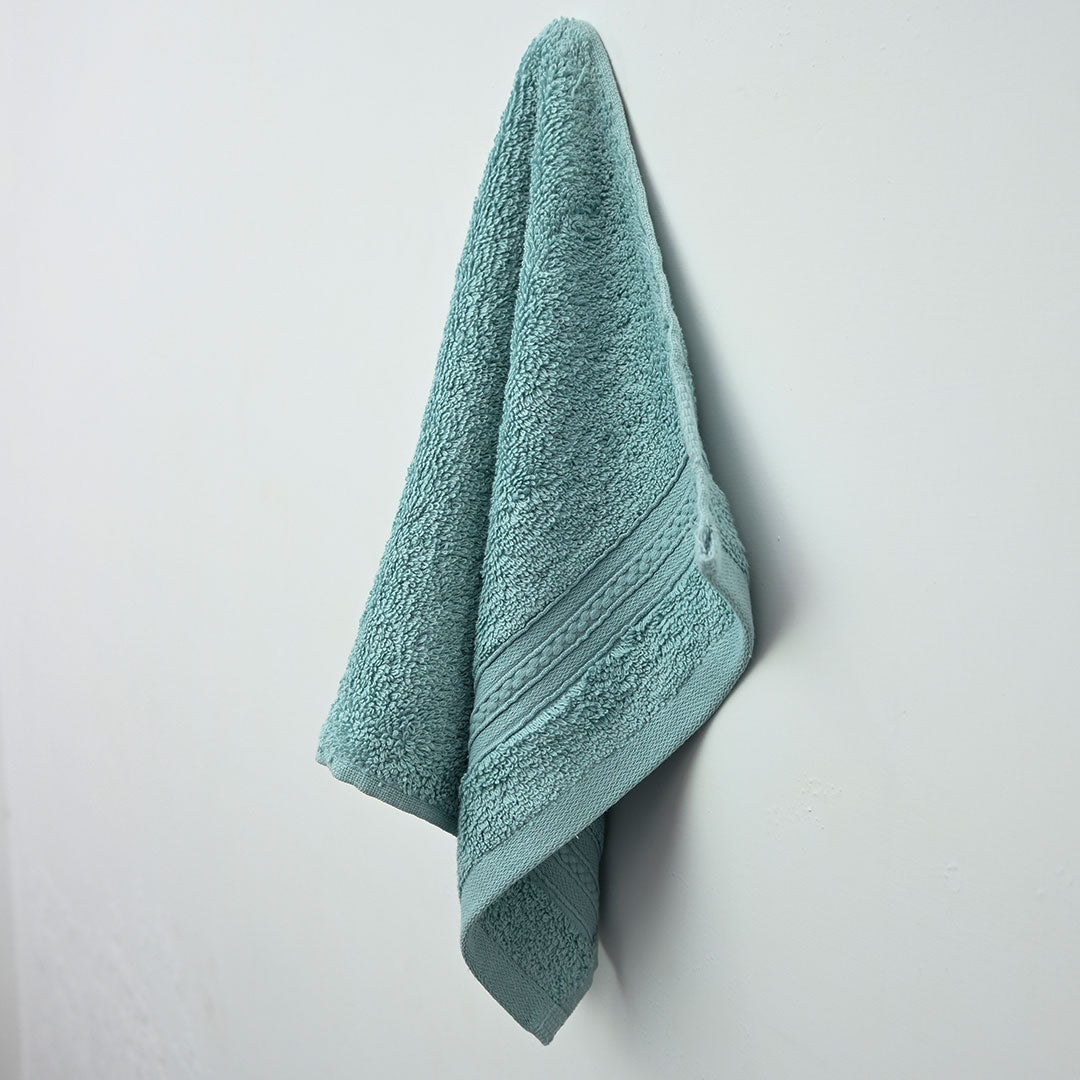 Luxury 100% Cotton Supreme Hand Towel - Sky Blue (12" x 20")