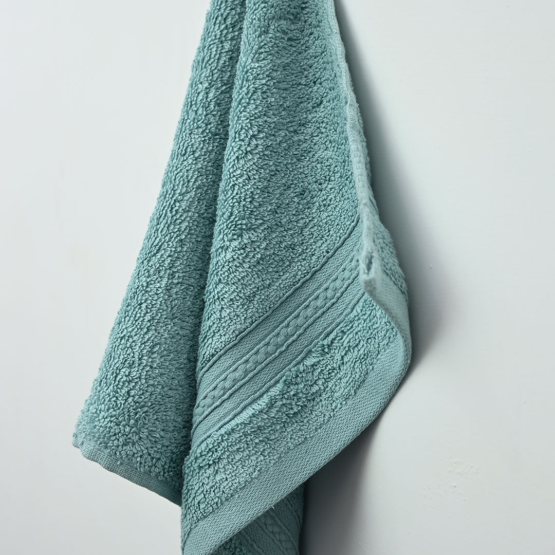 Luxury 100% Cotton Supreme Hand Towel - Sky Blue (12" x 20")
