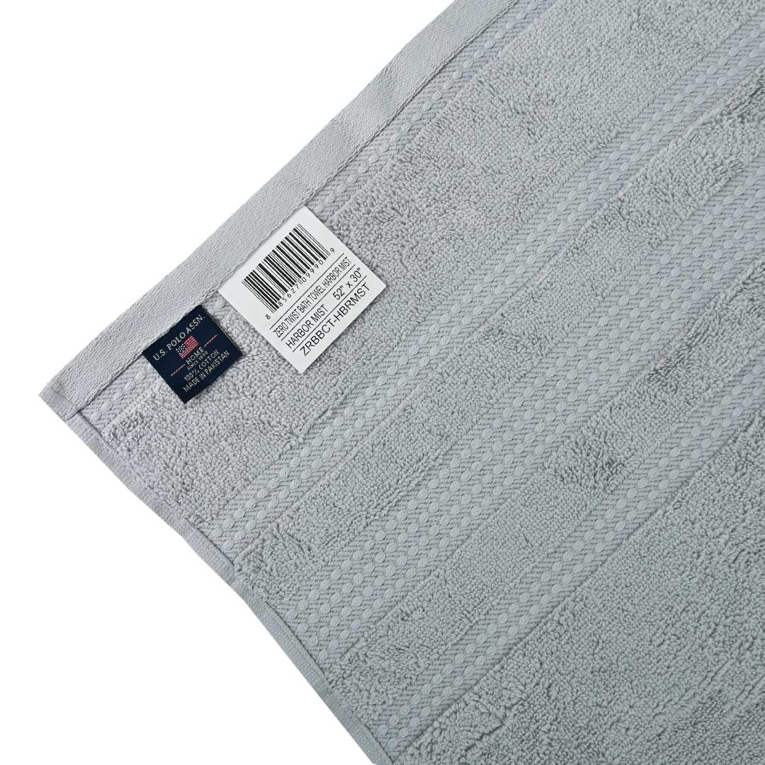Luxury 100% Cotton Supreme Bath Towel - Light grey (27 x 84)