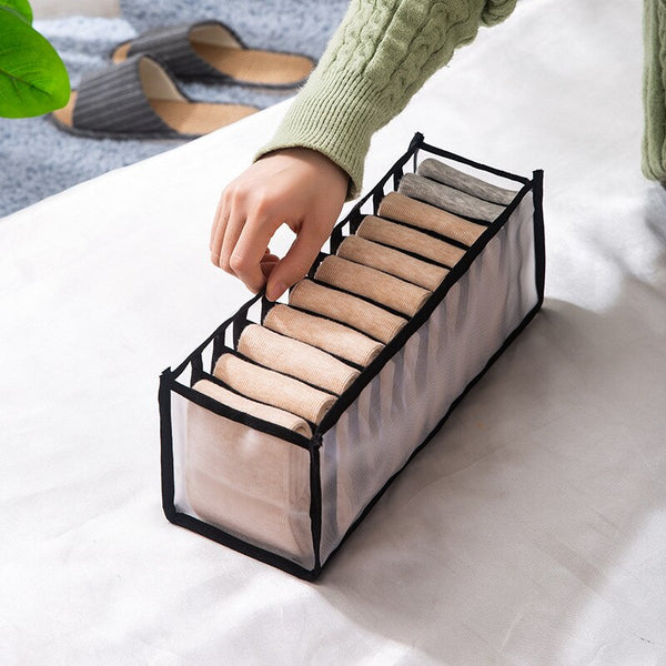 Clothes Organizer / 10 Grids Mini Under Garments Organizer