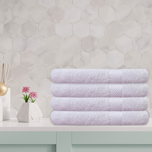 Luxury 100% Cotton Supreme Bath Towel - White (27" x 54")