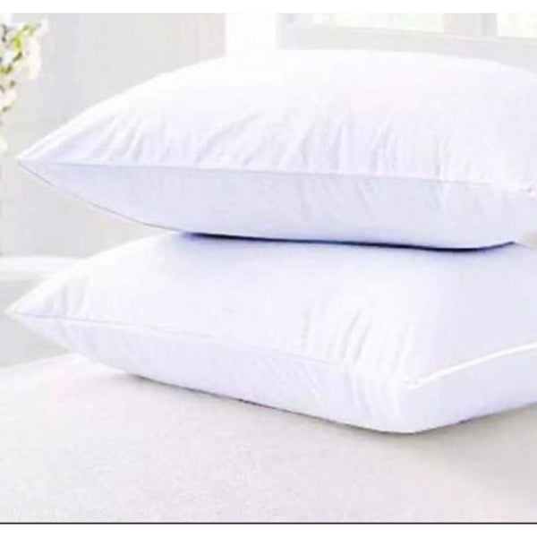 Terry Cotton Waterproof Pillow Protector Set of 2 Pillow Case Anti Mites Bed Bug Proof Zipper Pillow Cover (White) 19″x29″- SWPPC2202