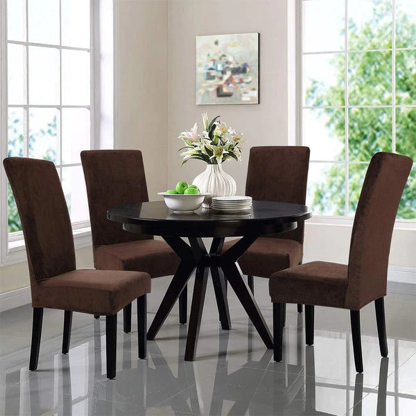 Fine Quality Fitted Style Cotton Jersey Chair Cover - Dust & Stains Proof