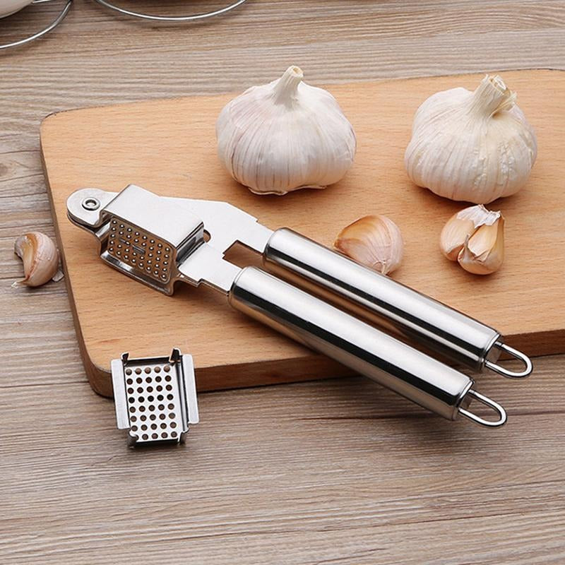 Steel Masher Hand Held Garlic Press Garlic Mincer Kitchen Accessories Crusher
