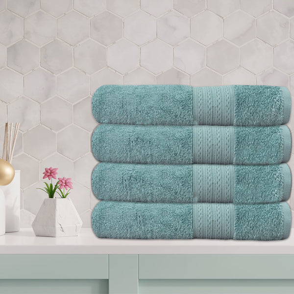 Luxury 100% Cotton Supreme Bath Towel - Sky blue (27" x 54")