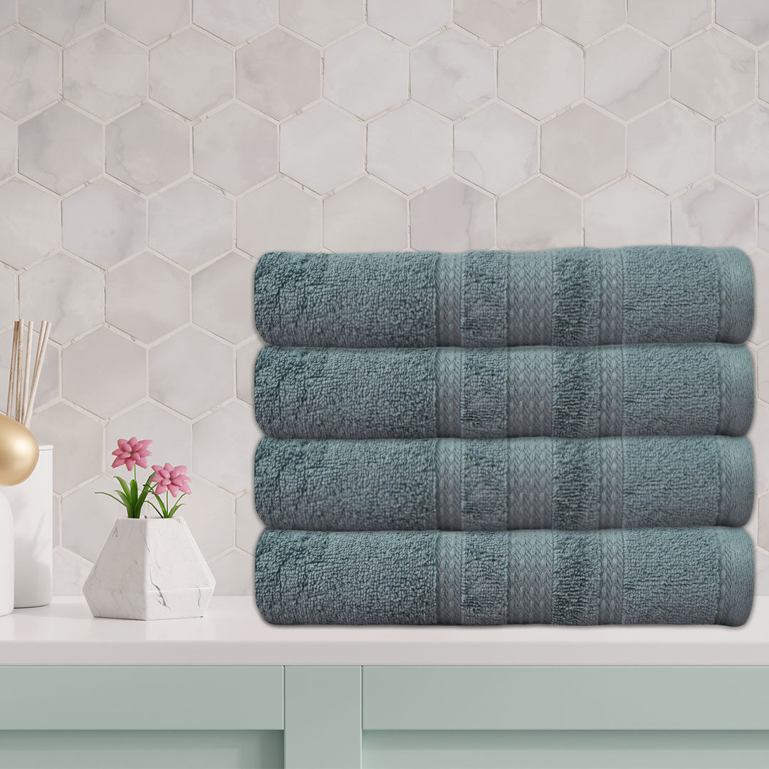 Luxury 100% Cotton Supreme Bath Towel - Robbin Blue (27" x 54")