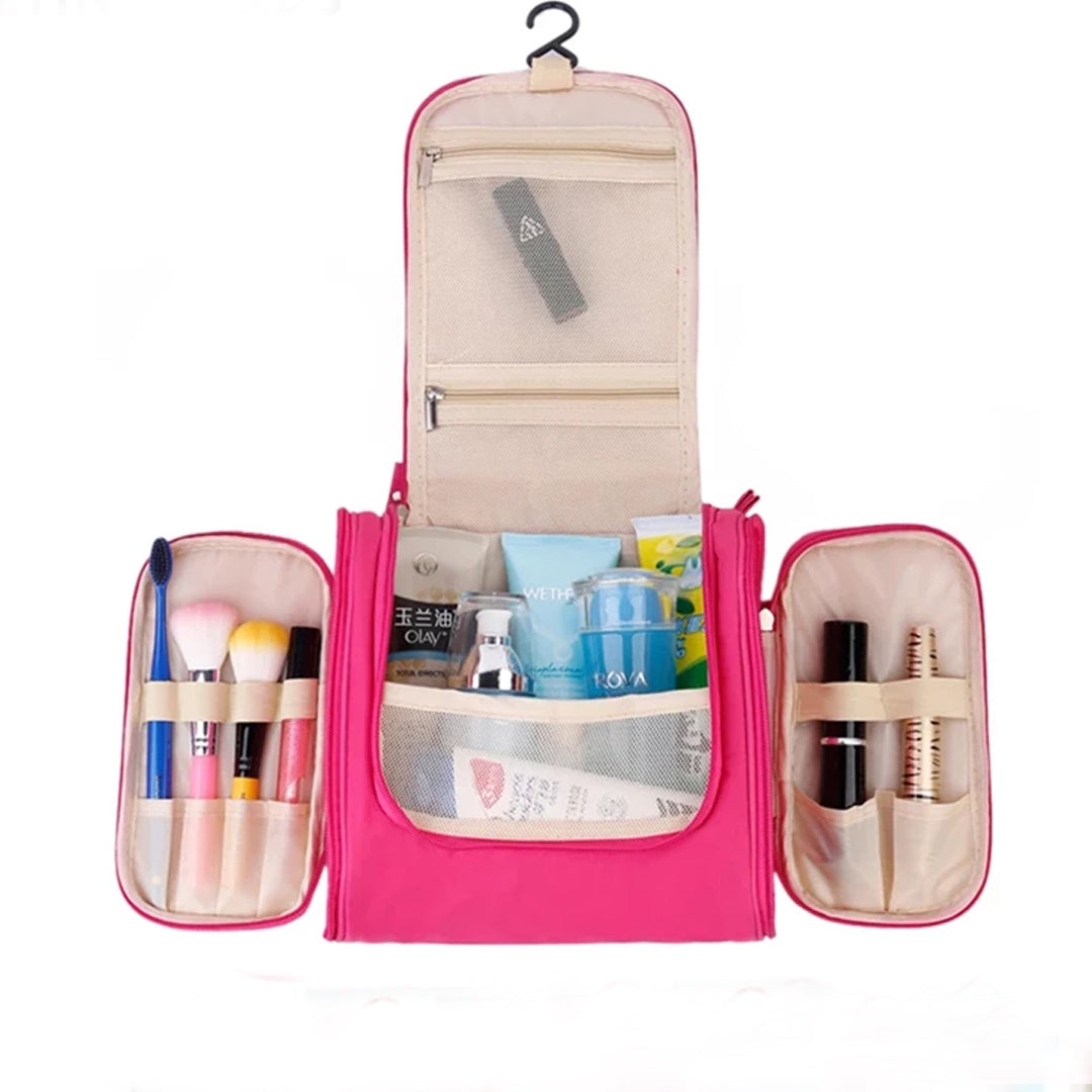 Waterproof Travel Cosmetic Bag / Women Large Necessaries Organizer